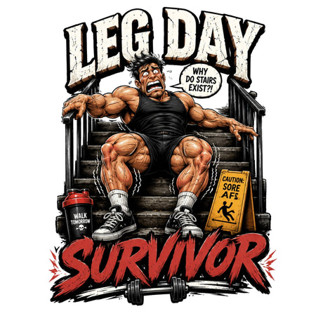 Leg Day Survivor T-Shirt