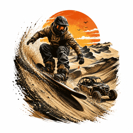 Desert Rider Adventure T-Shirt
