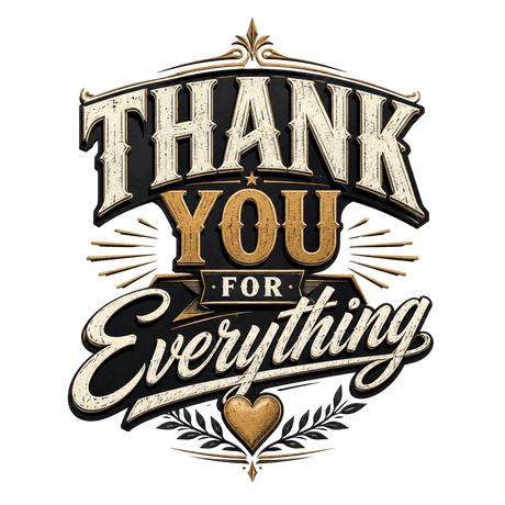 تيشيرت Thank You for Everything
