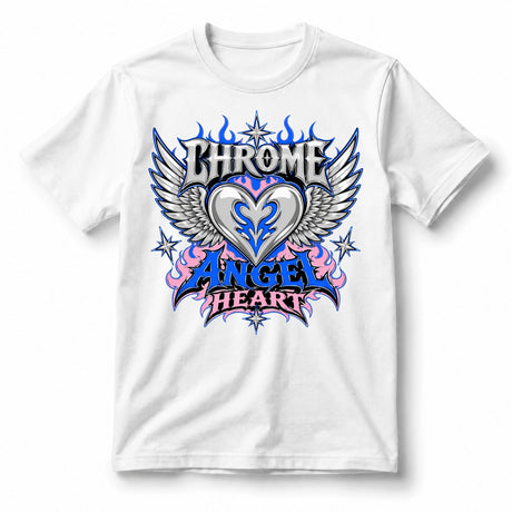 Chrome Angel Heart – Women’s T-Shirt