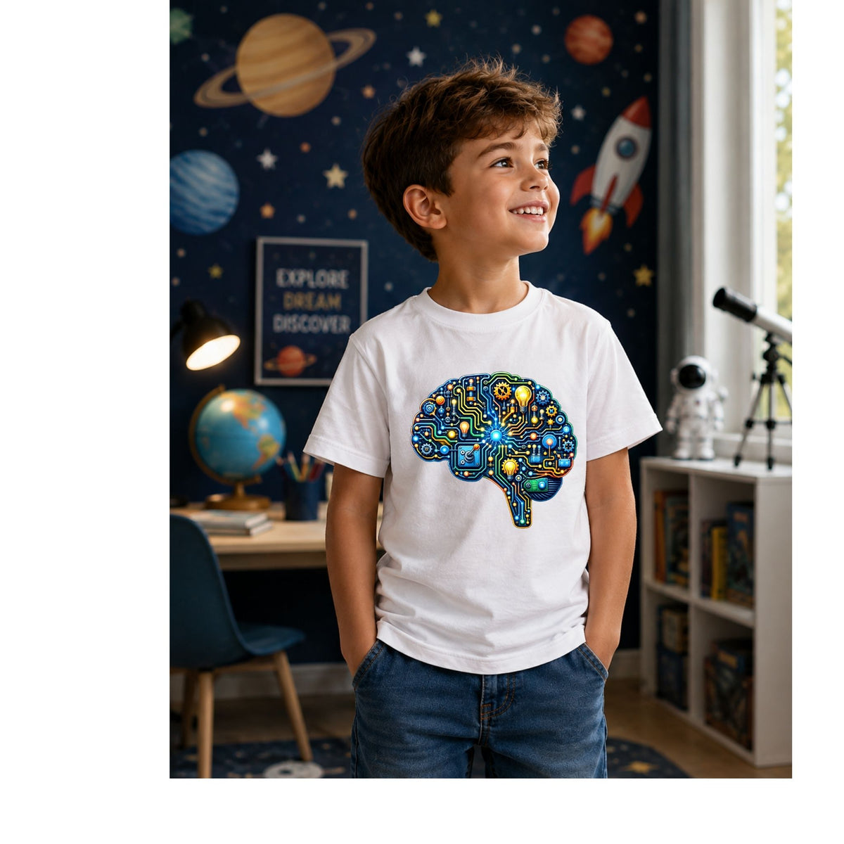 Circuit Genius – Kids’ T-Shirt