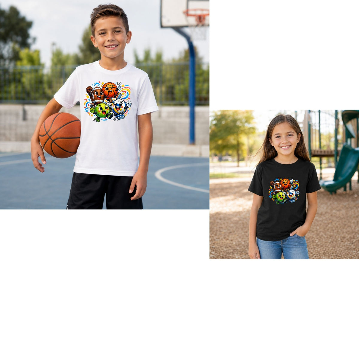 Mini Sports Squad – Kids’ T-Shirt