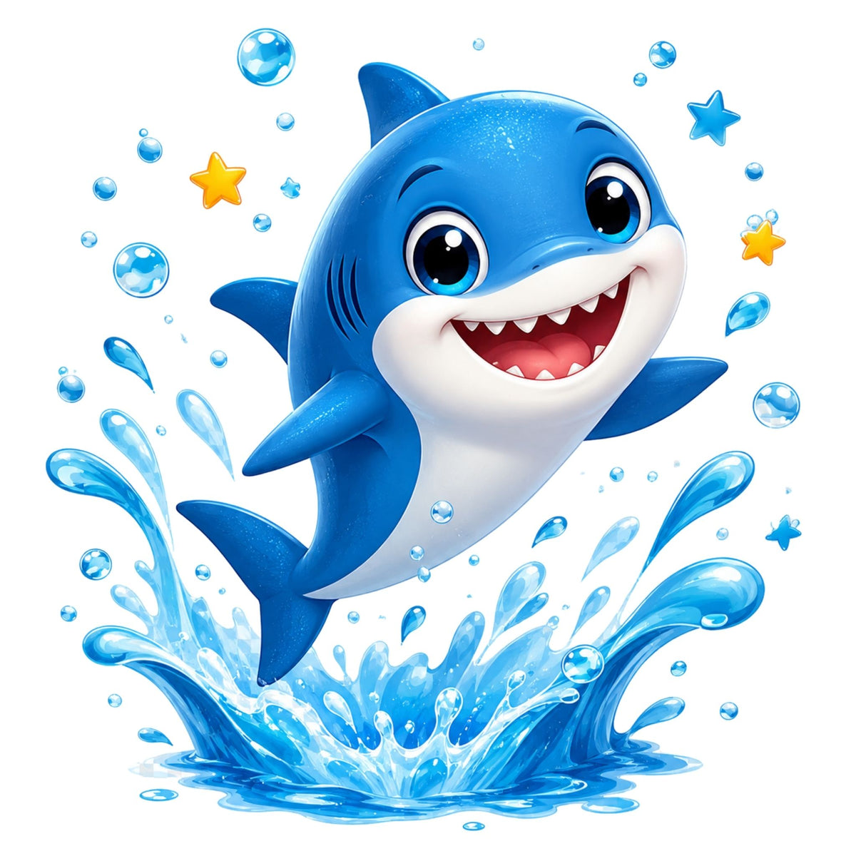 تيشيرت أطفال بتصميم قرش سبلاش Buddy