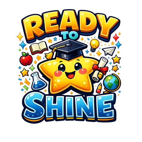 تيشيرت أطفال بتصميم جاهز إلى Shine