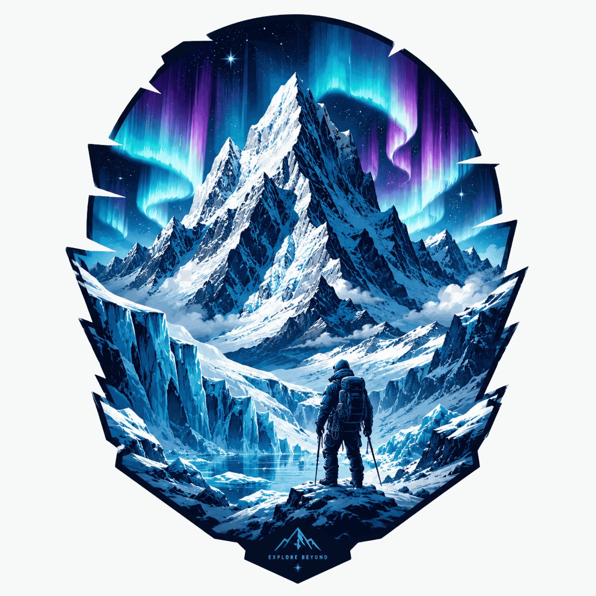 Icy Peaks Explorer T-Shirt