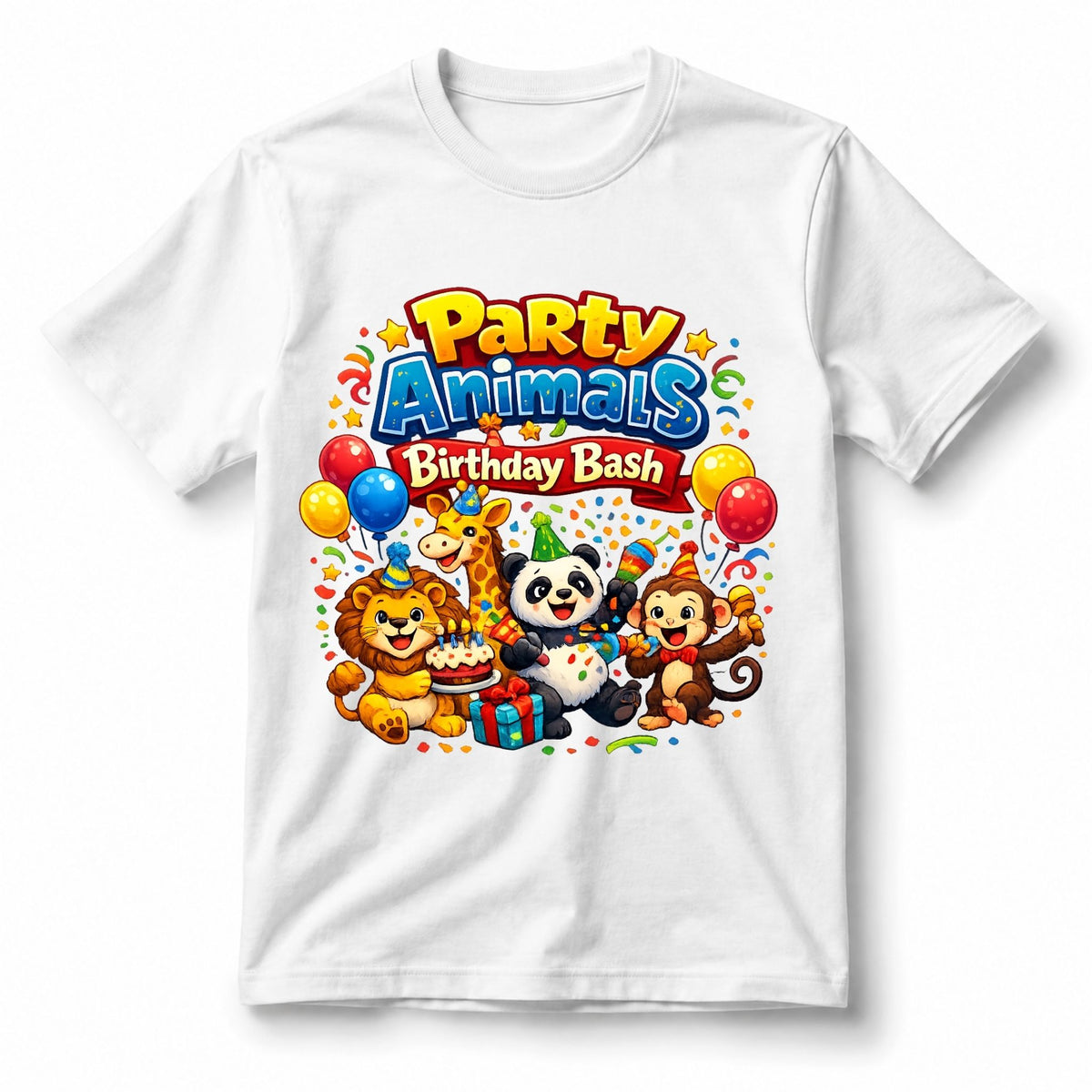 Party Animals Birthday Bash – Kids’ T-Shirt