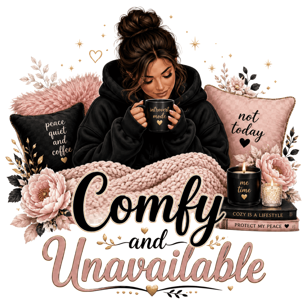 Comfy & Unavailable 2 – Women’s T-Shirt