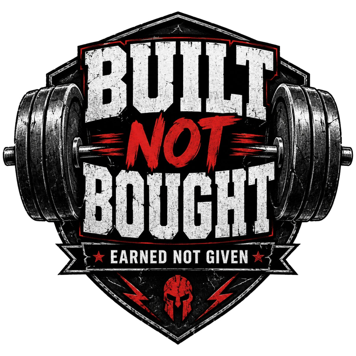 تيشيرت Built Not Bought Fitness