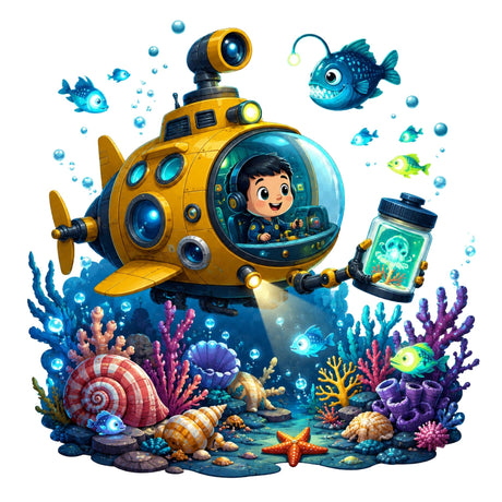 Deep Sea Science Explorer – Kids’ T-Shirt