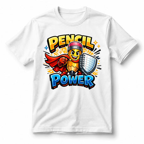 تيشيرت أطفال بتصميم Pencil Power