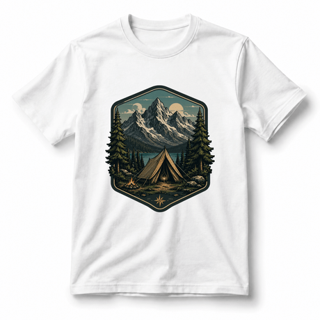 Mountain Camp Badge Adventure T-Shirt