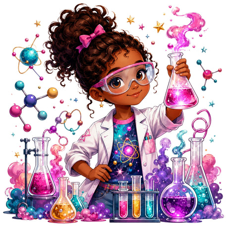 Future Scientist Girl – Kids’ T-Shirt