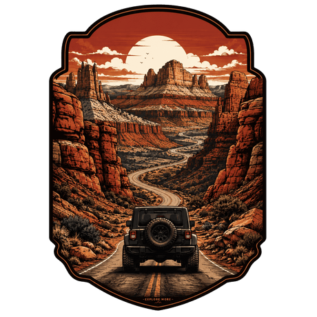 Desert Canyon Road Trip T-Shirt