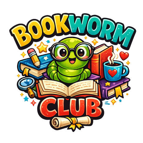 تيشيرت أطفال بتصميم Bookworm Club Adventure