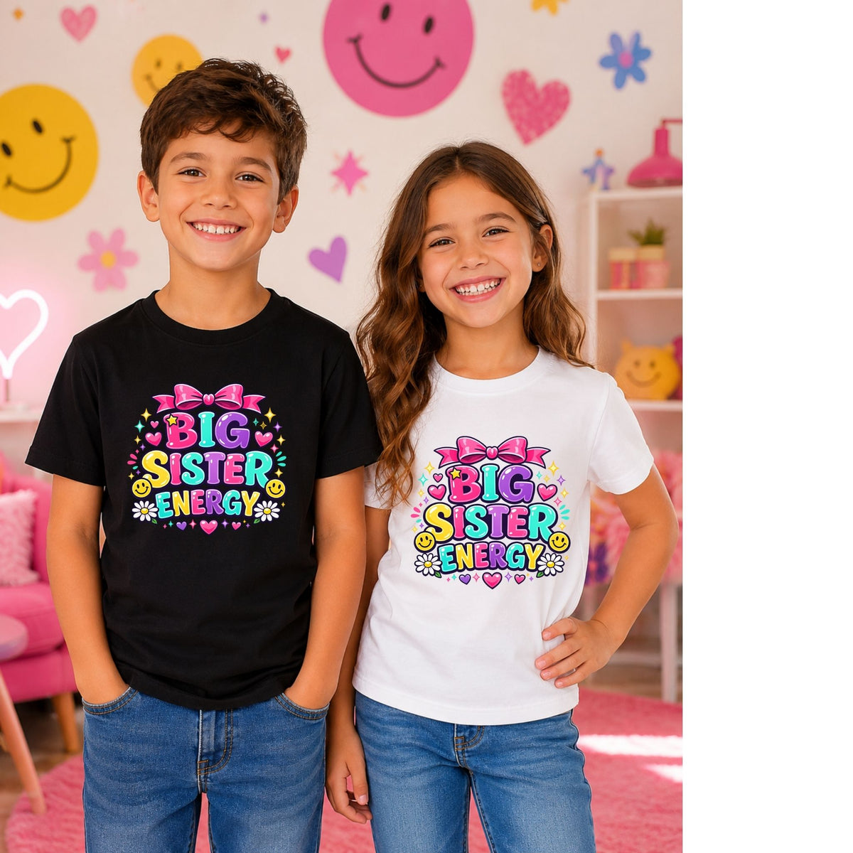 Big Sister Energy – Kids’ T-Shirt