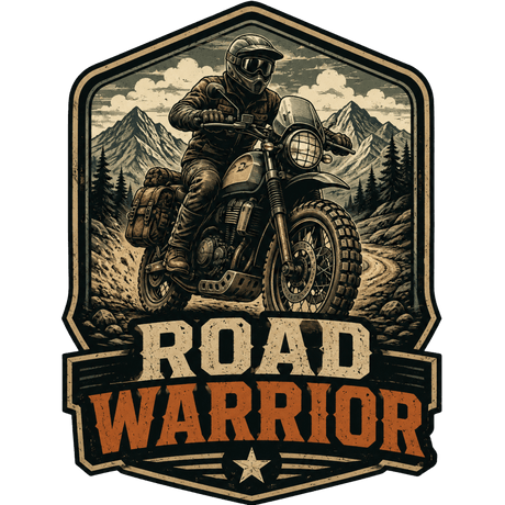 Road Warrior Biker T-Shirt