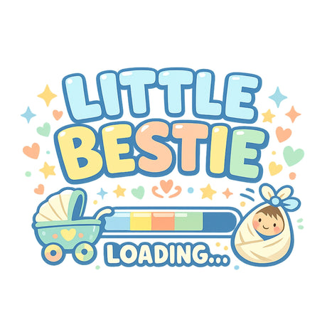 تيشيرت أطفال بتصميم الصغير Bestie جاري التحميل