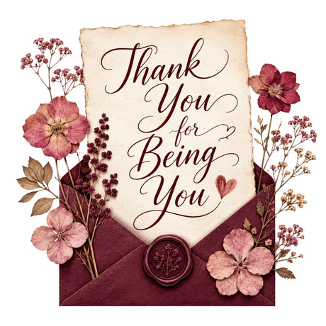 تيشيرت نسائي بتصميم Thank You for Being You