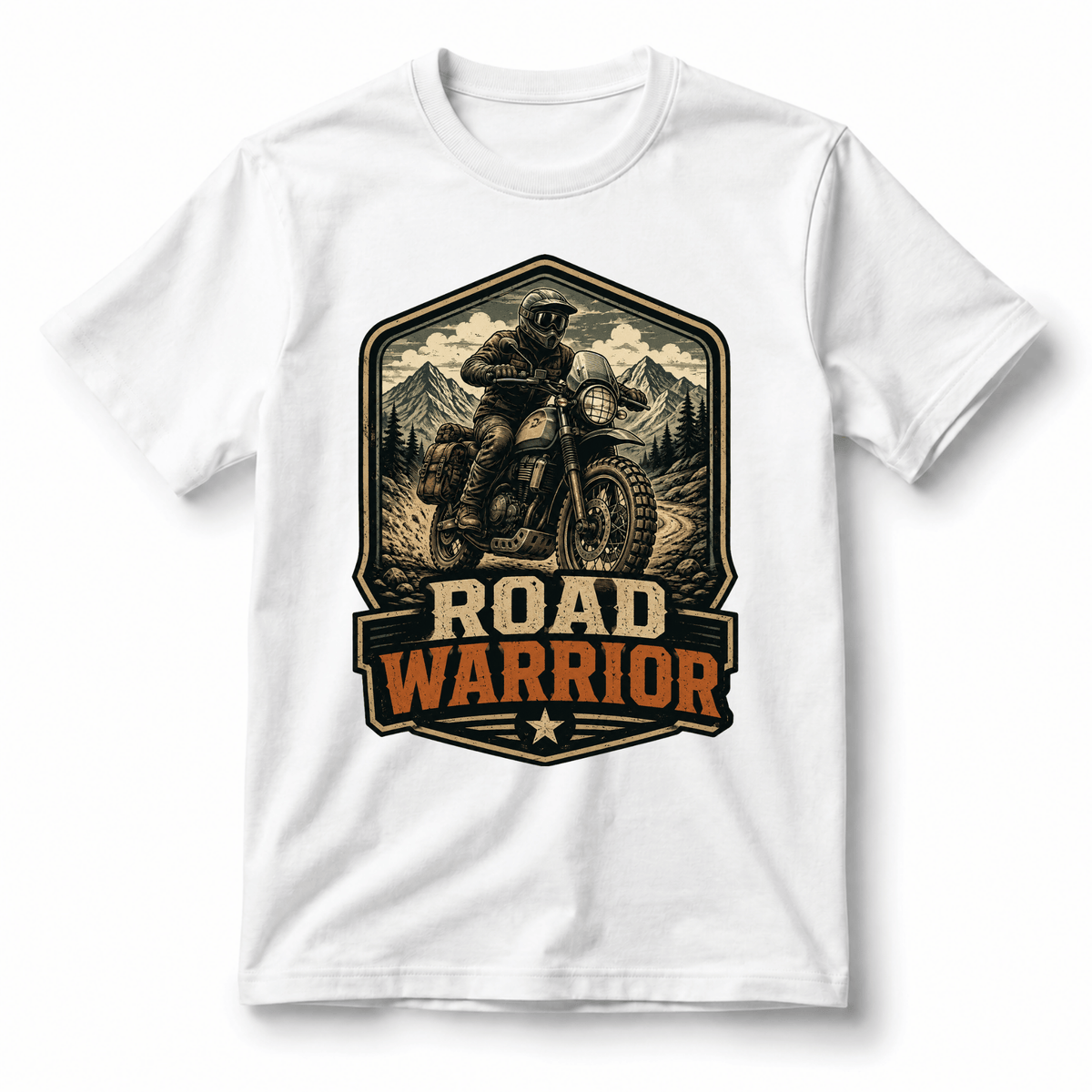 Road Warrior Biker T-Shirt