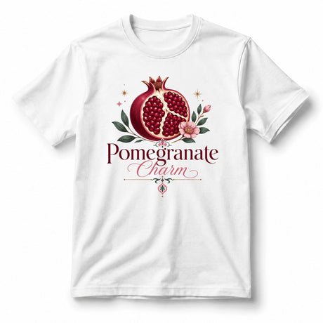 تيشيرت نسائي بتصميم Pomegranate Charm