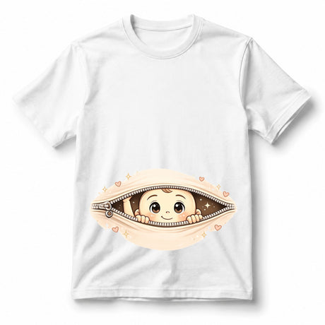 تيشيرت Peekaboo Baby Zipper