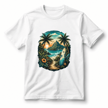 Tropical Sunset Escape T-Shirt