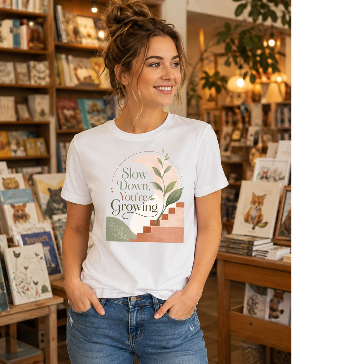 Slow Down, You’re Growing – Women’s T-Shirt