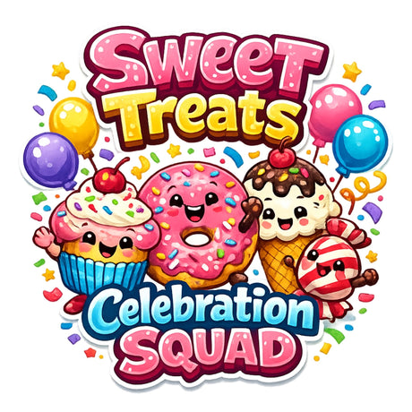 تيشيرت أطفال بتصميم Sweet Treats Celebration Squad