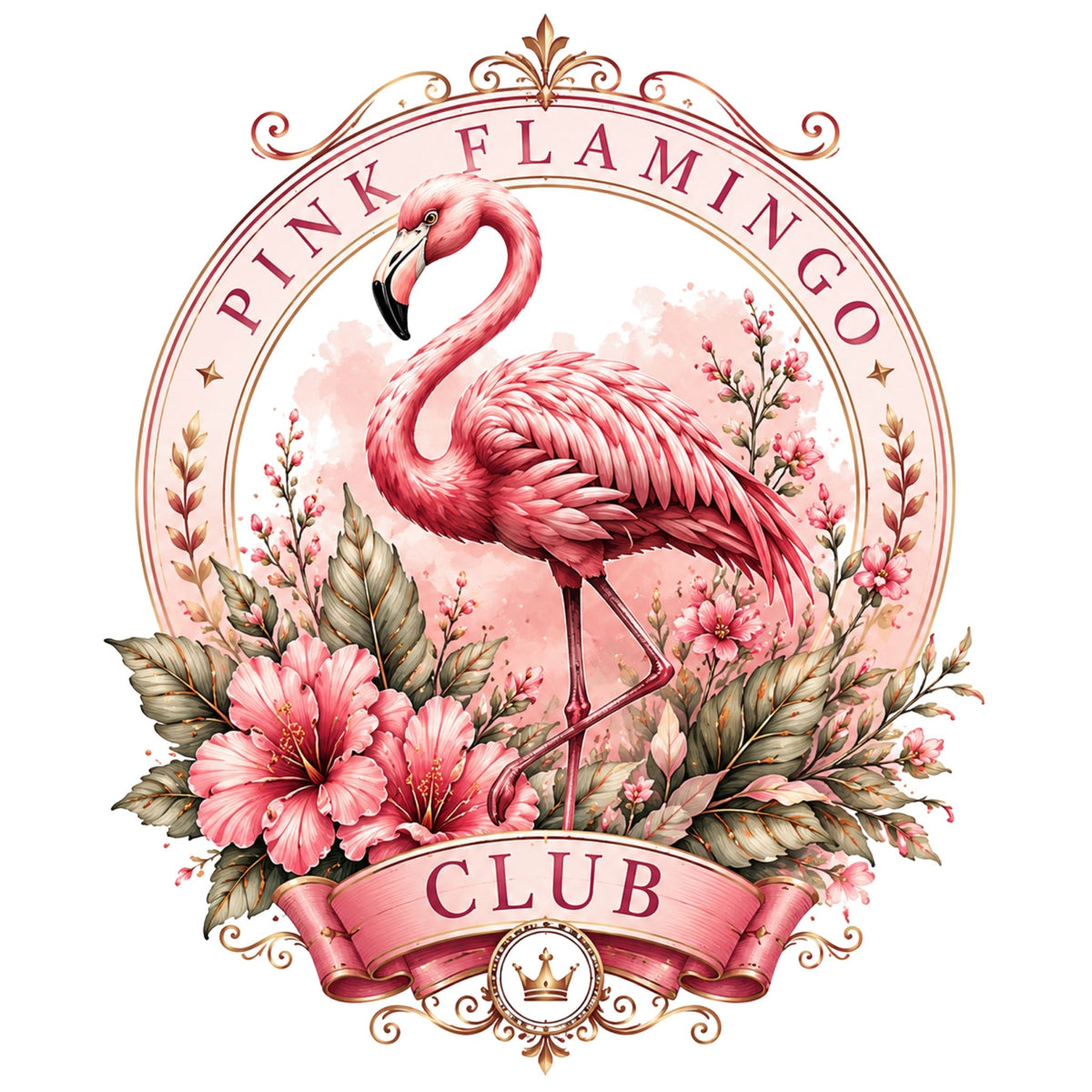 Pink Flamingo Club – Women’s T-Shirt