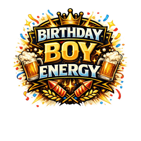Birthday Boy Energy – T-Shirt