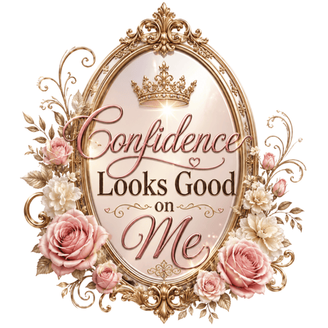 Confidence Looks Good on Me 1 – Women’s T-Shirt