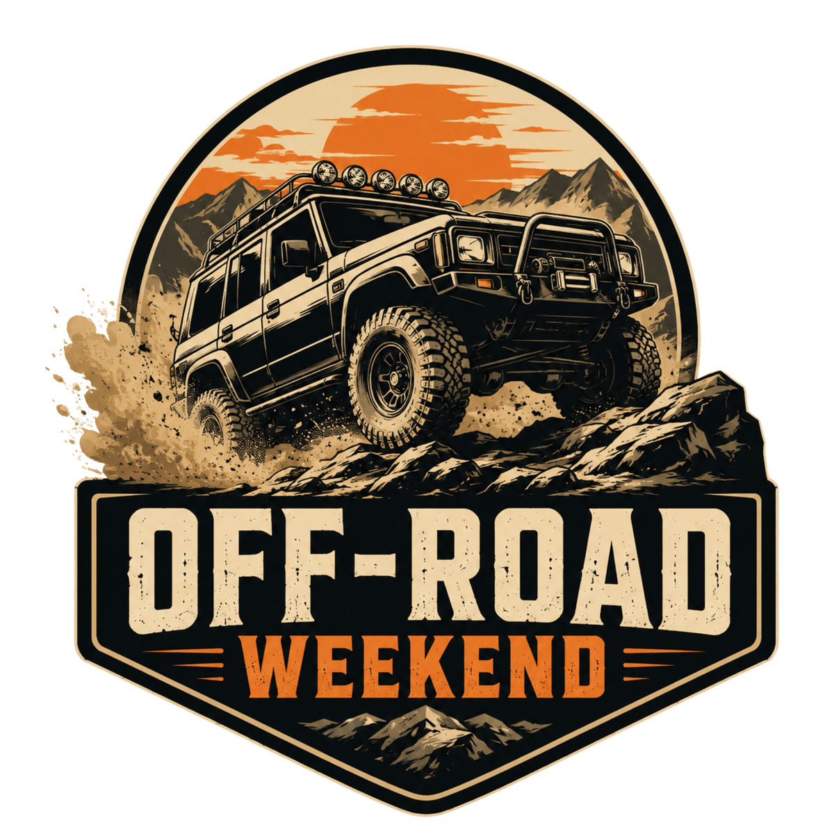 Off-Road Weekend 4x4 T-Shirt