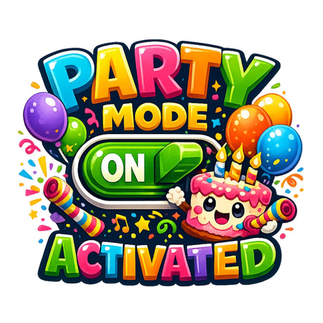 تيشيرت أطفال بتصميم حفلة وضع Activated