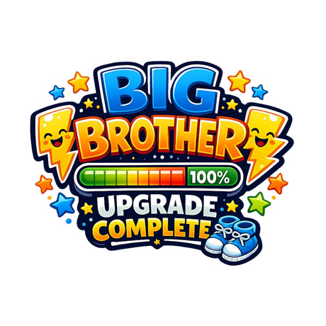 تيشيرت أطفال بتصميم Big Brother Upgrade Complete