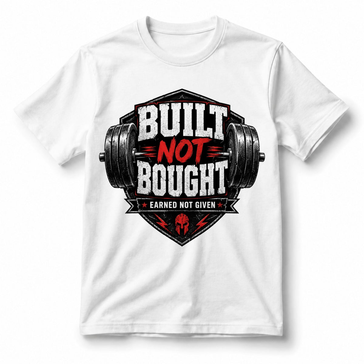 تيشيرت Built Not Bought Fitness