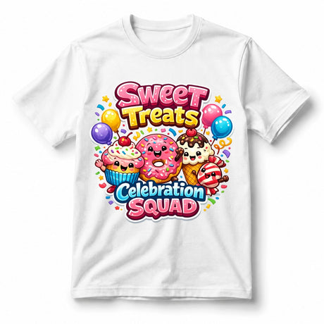 تيشيرت أطفال بتصميم Sweet Treats Celebration Squad