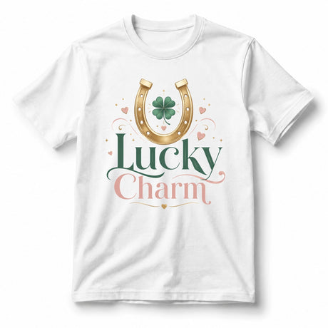 تيشيرت نسائي بتصميم Lucky Charm