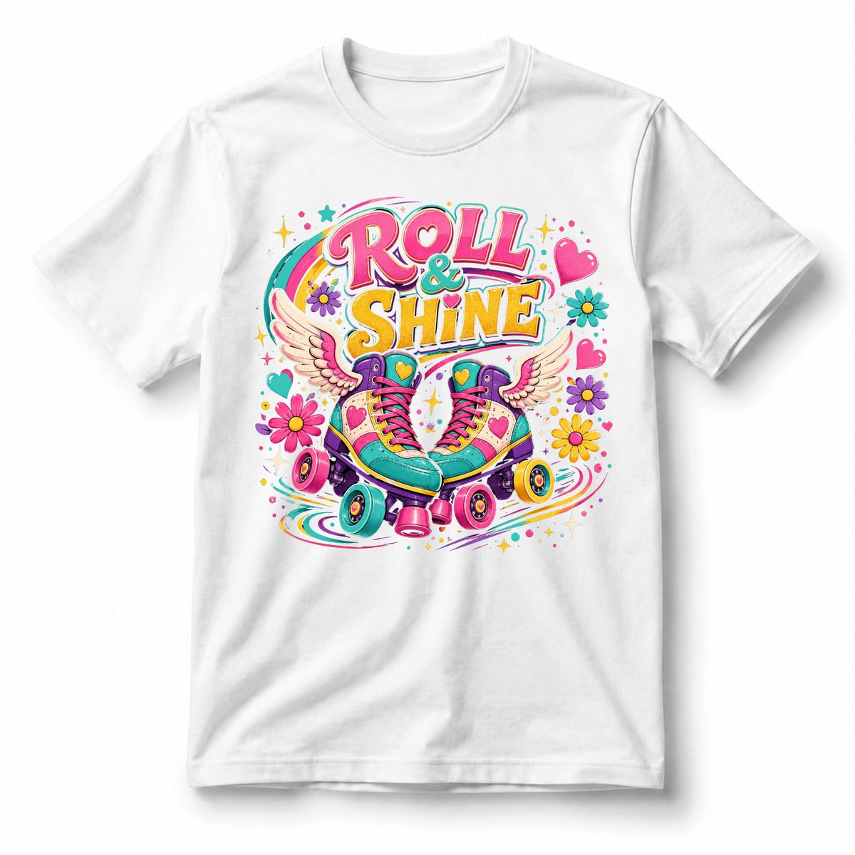 Roller Skate Joy Girl – Kids’ T-Shirt