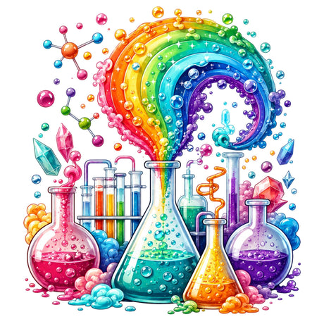 Rainbow Chemistry – Kids’ T-Shirt