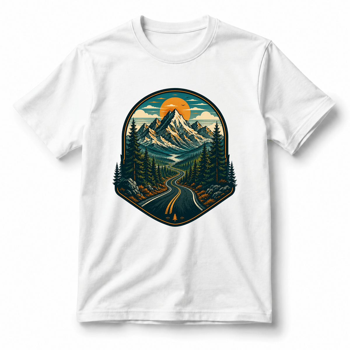 Scenic Mountain Road T-Shirt