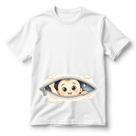تيشيرت Peekaboo Baby Boy Cloud Zipper
