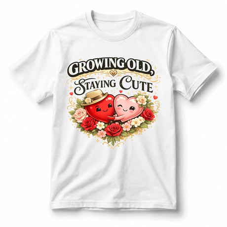 Growing Old, Staying Cute – T-Shirt