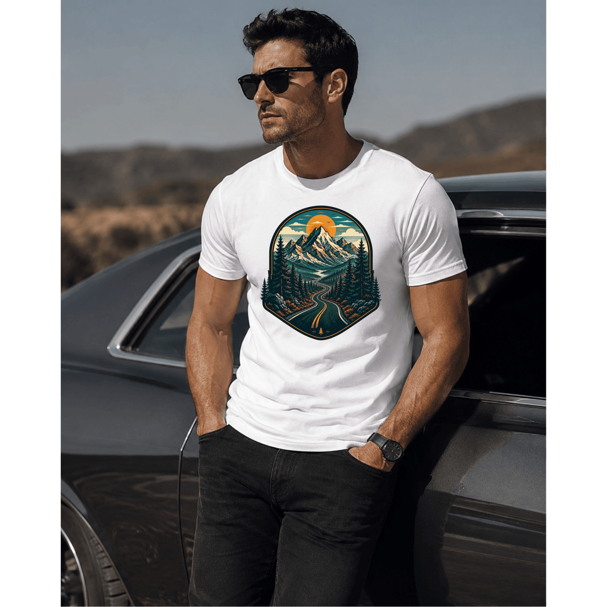 Scenic Mountain Road T-Shirt