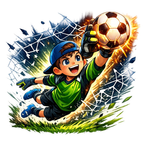 تيشيرت أطفال بتصميم Goalkeeper Hero