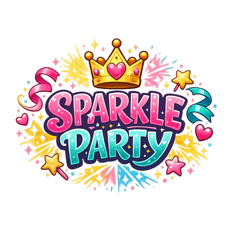 تيشيرت أطفال بتصميم Sparkle حفلة احتفال