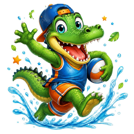 تيشيرت أطفال بتصميم Crocodile سبلاش بطل