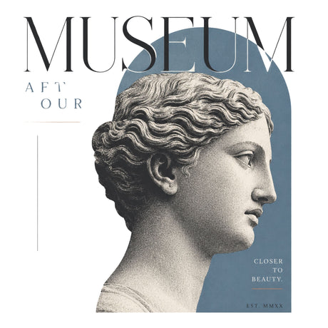 تيشيرت نسائي بتصميم Museum After Hours