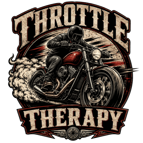 Throttle Therapy Motorcycle T-Shirt