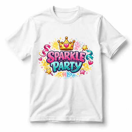 تيشيرت أطفال بتصميم Sparkle حفلة احتفال