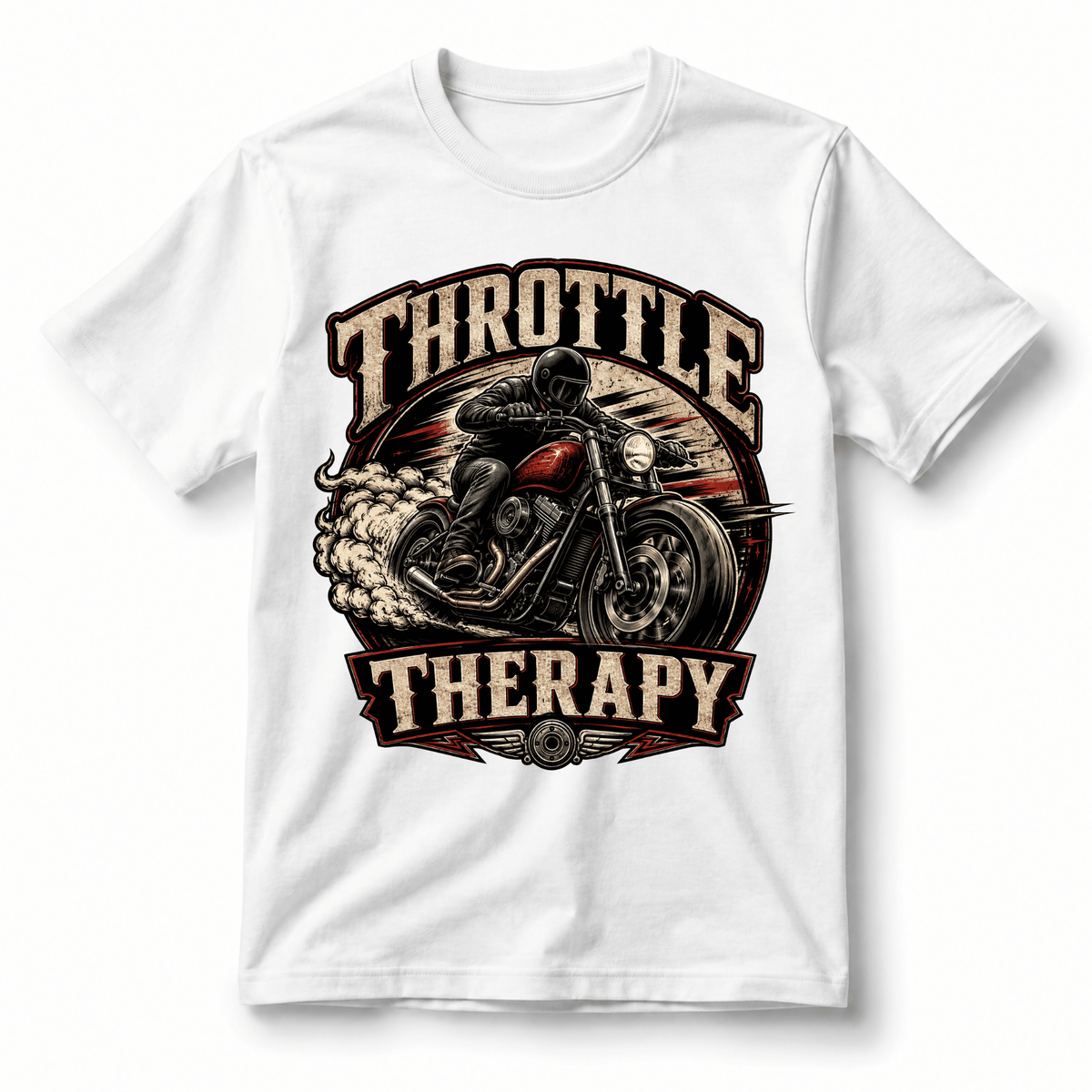 Throttle Therapy Motorcycle T-Shirt